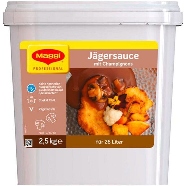 Maggi Saucenbasis »Jägersauce mit Champignons« 2,5 kg Image