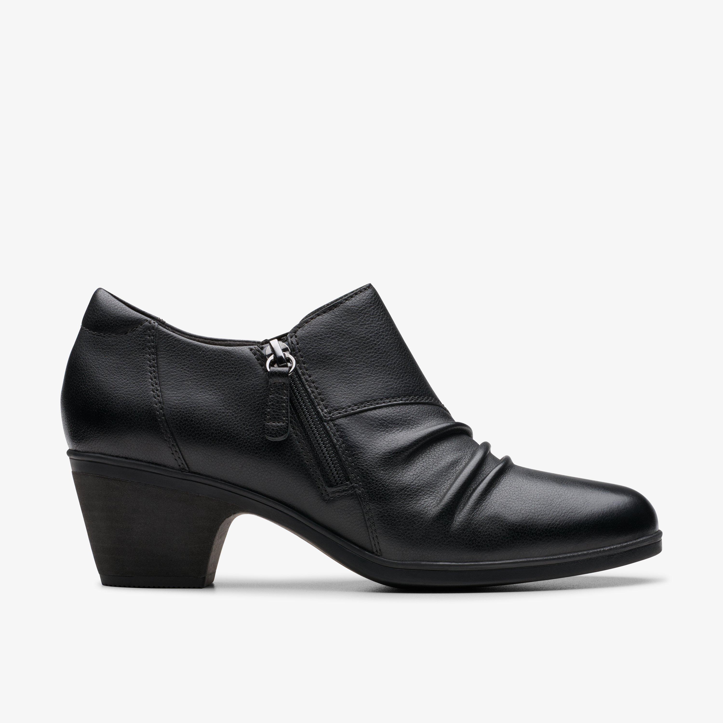 Emily2 Braley schwarze Leder Schuhe EU 40,5 / UK 7