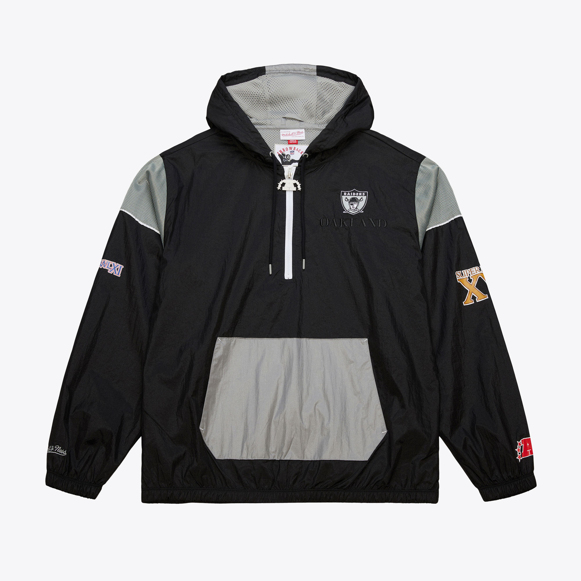 Oakland Raiders Mitchell & Ness Team OG 3.0 Anorak Image