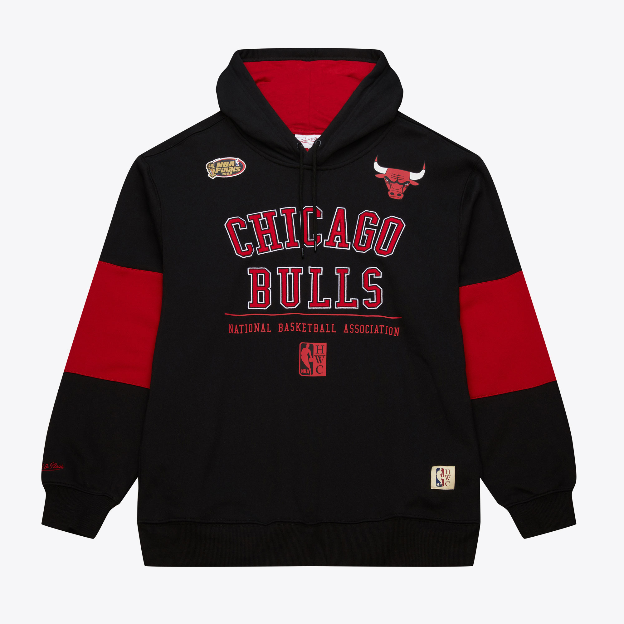 Chicago Bulls Mitchell & Ness Retro Fleece Hoodie Image