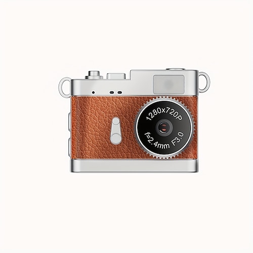 Retro 1080P sprachaktivierte Actionkamera Mini Daumengroße Kamera Videoaufnahme Fotografie CCD Digitalkamera Valentinstag Geschenk