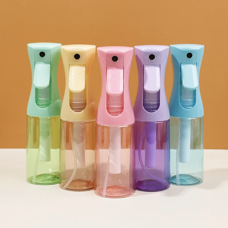 200 ml Kontinuierliche Haar Pflanzen Nebel Spray Flasche Reise Nachfüllbare Flasche Nebel Flasche für Lockiges Haar Styling Produkt Pflanzen friseur Image