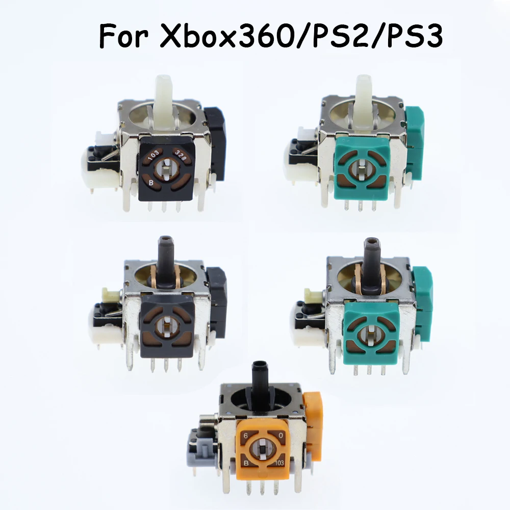 2/6 Stück OEM ALPS 3D Analog Joystick für PS2 PS3 für Xbox360 Controller Reparatur