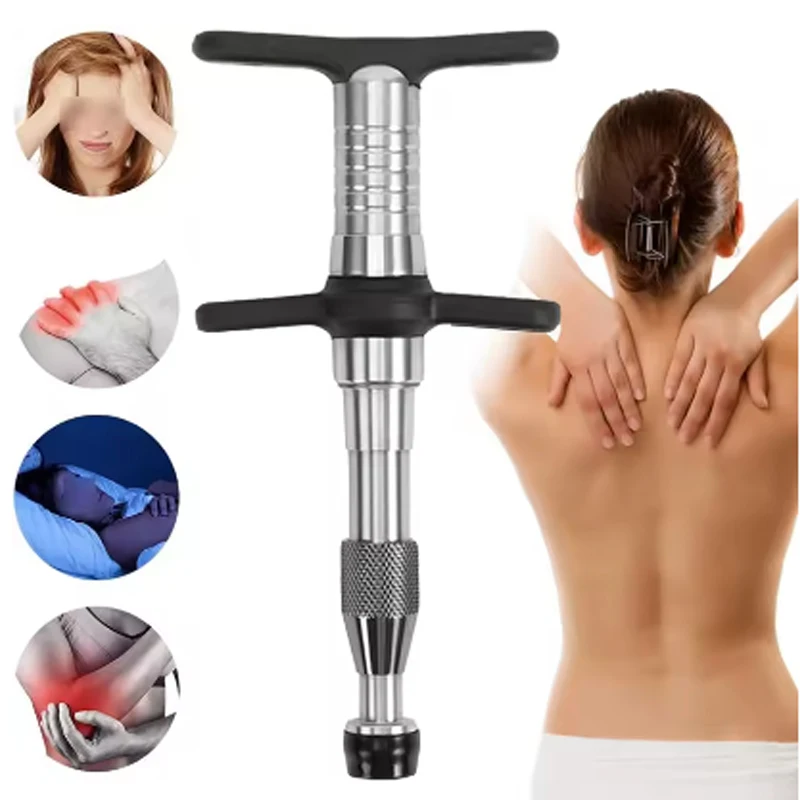 Manuelles Chiropraktik-Einstellwerkzeug, Aktivierungstherapie, Chiropraktikpistole, Gesundheitsmassagegerät, Gliedmaßen, Gelenkkorrektur, Pflegemassage Image