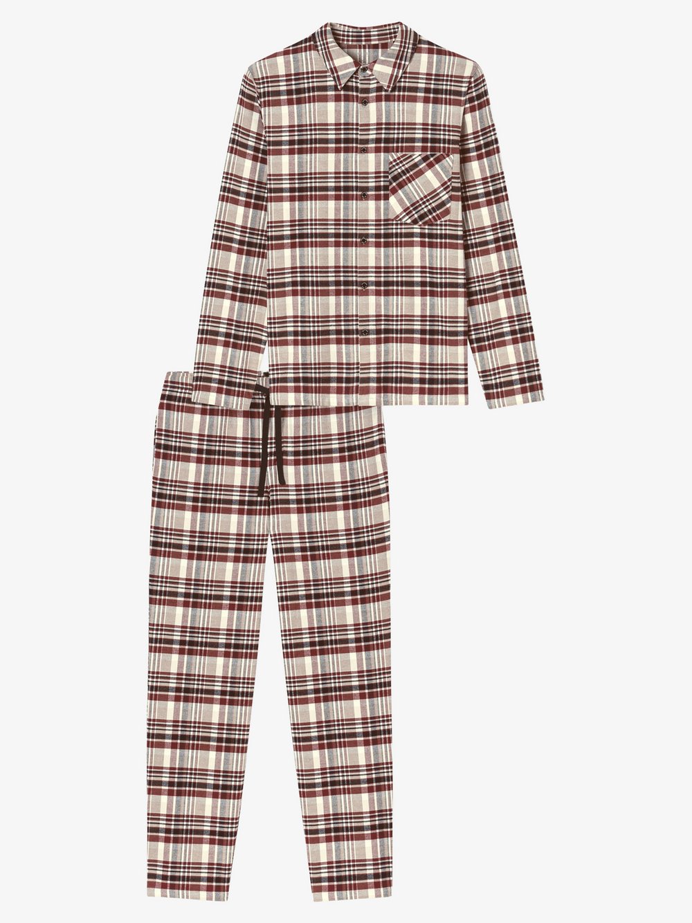 Schiesser Pyjama Herren mehrfarbig, 50 Image