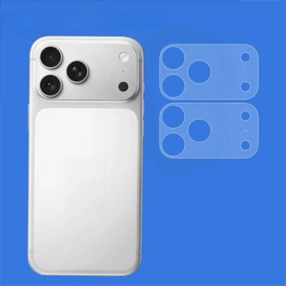 2PCS Kamera Objektiv Schutz Farbe Haut Aufkleber für IPhone 17 Pro Max Air 17Pro 17Air IPhone17 ProMax Frosted zurück Film Volle Abdeckung Image