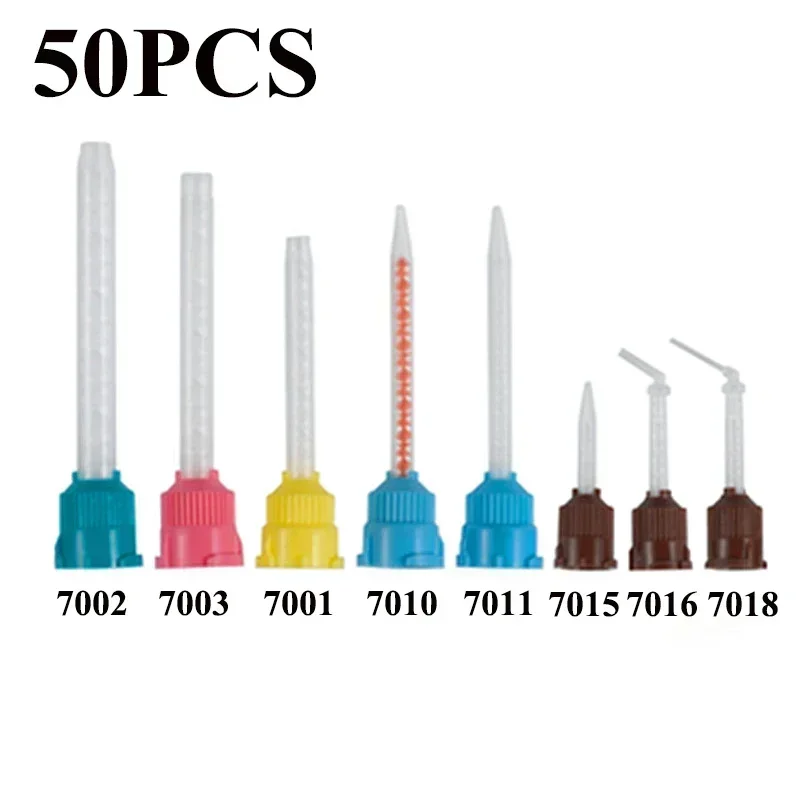 Dental Silicon Impression Mischspitzen Temporärer Silikonkautschukspender Mix Head Zahnarztwerkzeuge Image