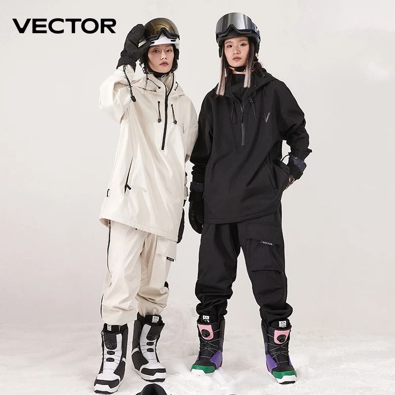 Men Women Ski Jacket Or Ski Pants Waterproof Windproof Winter Outdoor Snowboard Clothing m jacket Lighting Pink