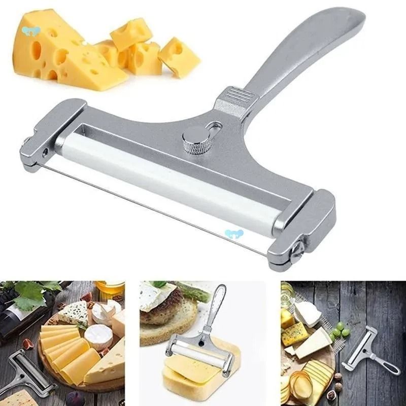 Aluminum Alloy Cheese Slicer With Adjustable Wire Thickness 1pc Cheese Slicer