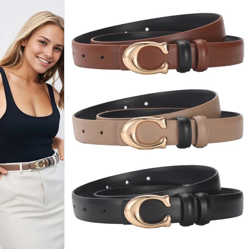 High Quality Womens Fashion Belt With C Buckle 100 Cm b