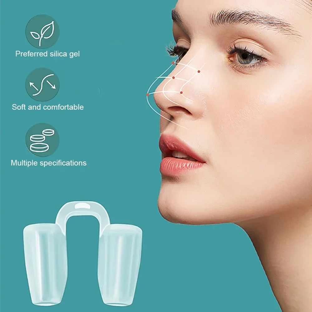 Premium Silicone Nostril Support & Correction Clip Post Rhinoplasty Recovery Aid Premium Silicone Nostril Support & Correction Clip Post Rhinoplasty Recovery Aid