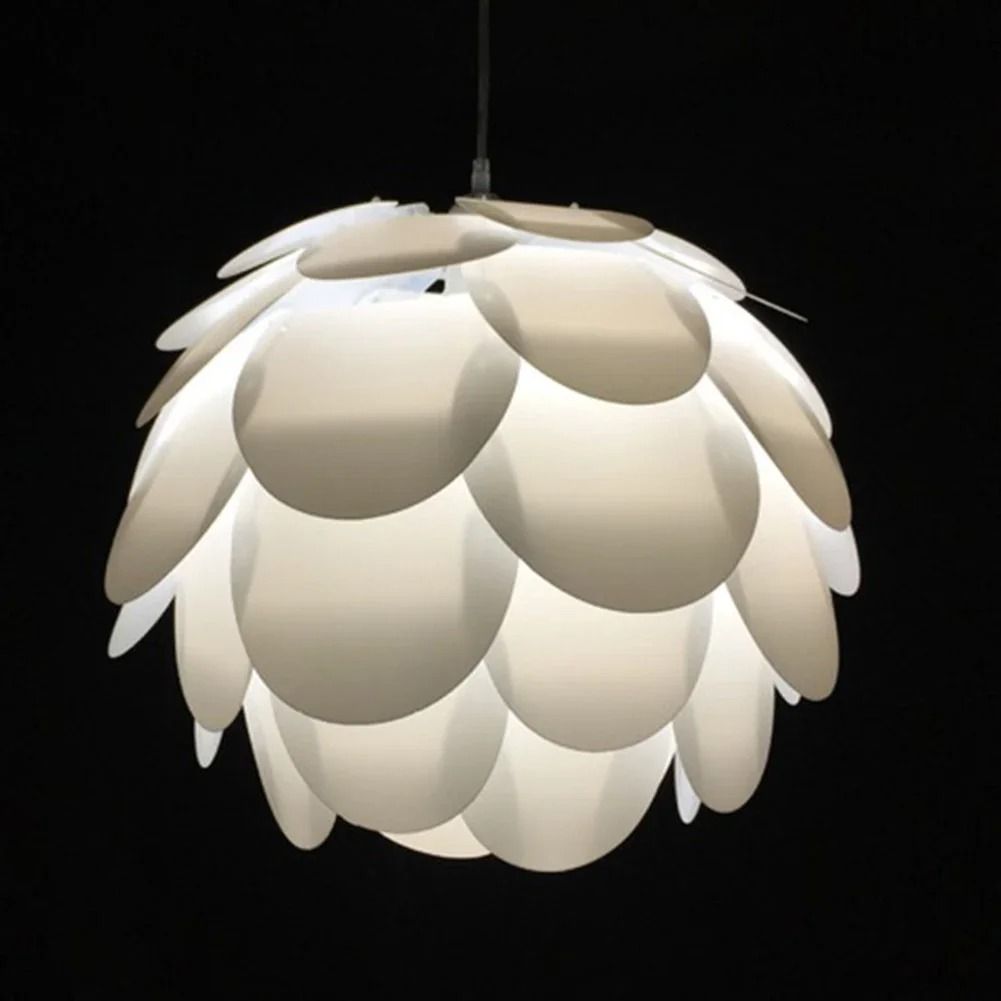 Nordic Modern Lotus Flower Lampshade Plastic Lamp Cover For Ceiling Light And Hanging Lamps style 5