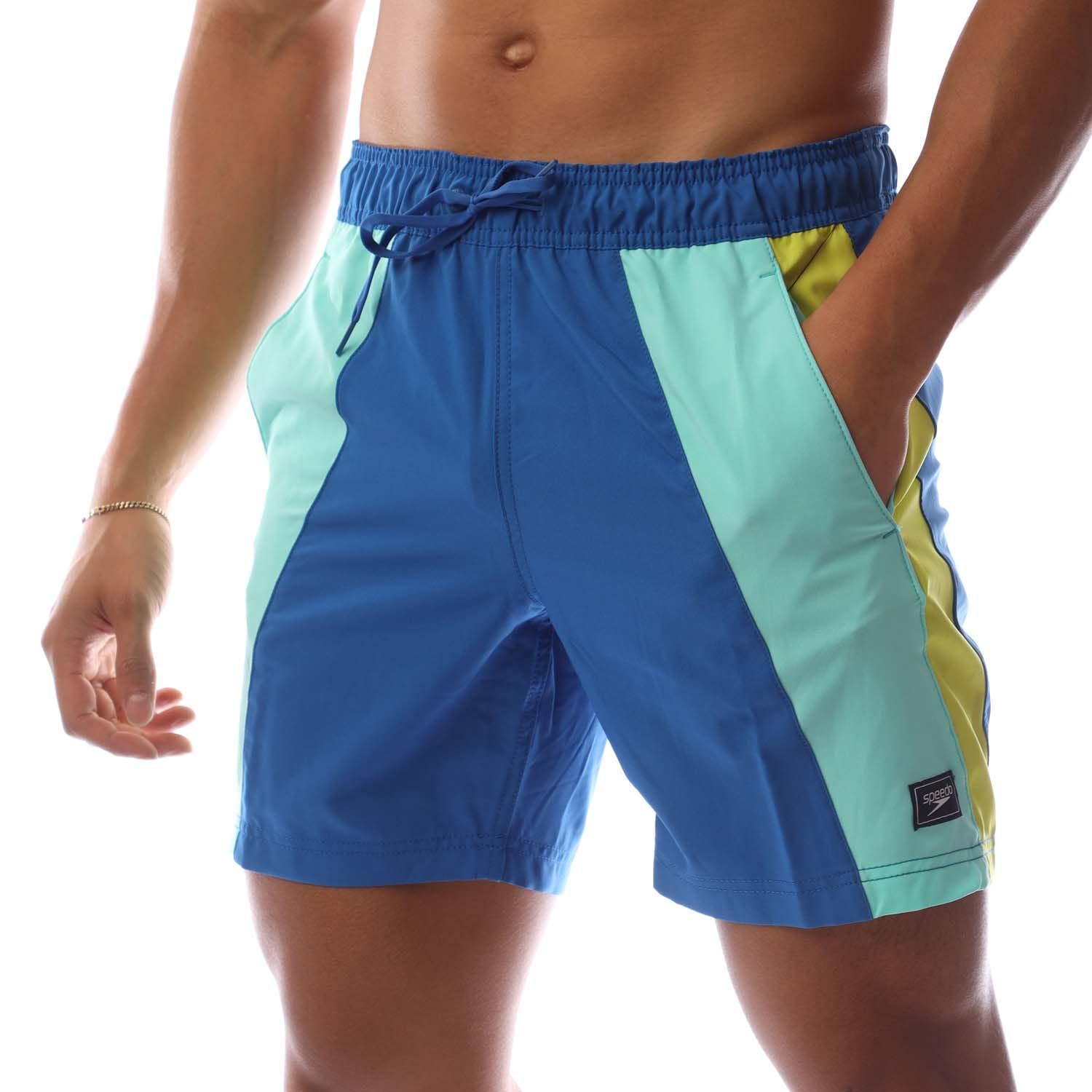 Speedo - "Redondo Edge Volley" Badeshorts für Herren (Blau) Image
