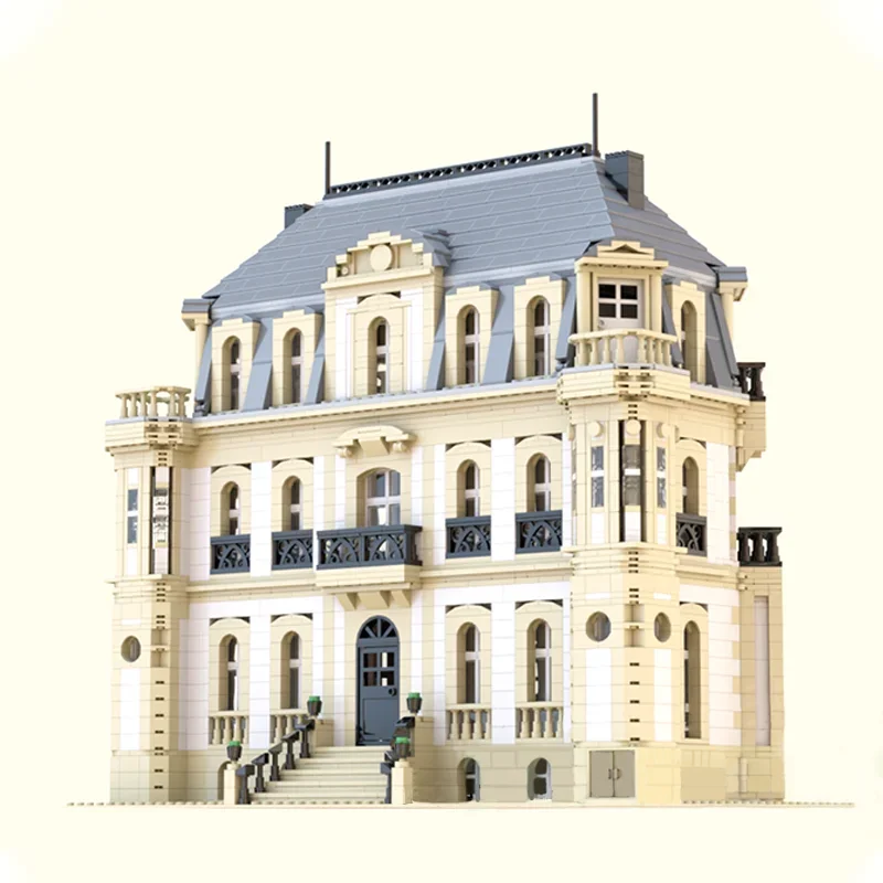 4621PCS MOC Kreative Stadt Street View Modulare Ch wongai Saint-Jean Modell Architektur Gebäude Block Kinder Montage Ziegel spielzeug Geschenk Image
