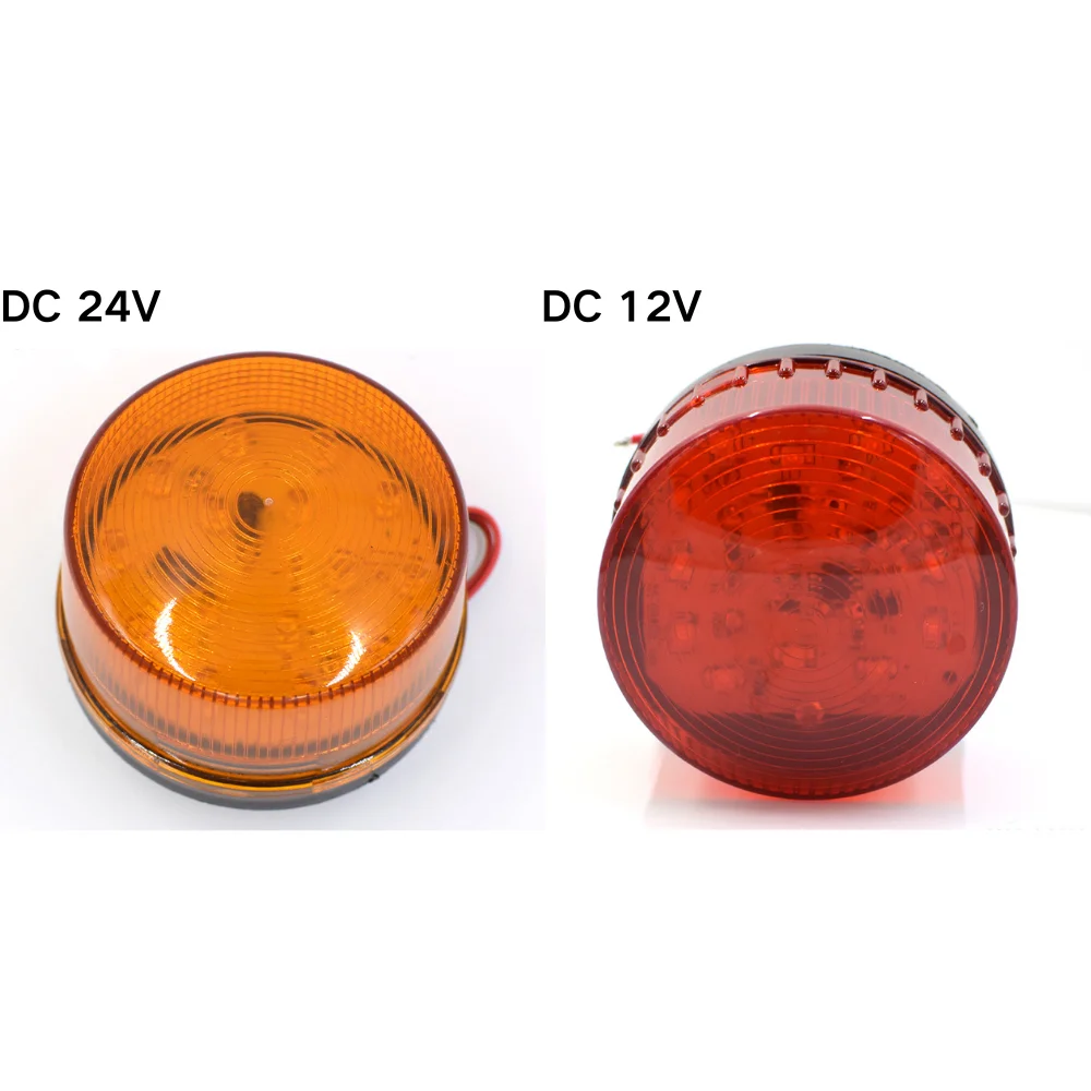 DC 12V 24V/AC 220V Sicherheitsalarm Licht Strobe Signal Warnleuchte LED Lampe für Sicherheitssystem Image