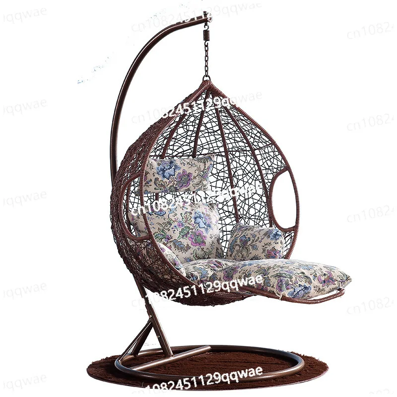 Hängesessel, Schaukel, Haushalt, Pedal, Hängekorb, Rattanstuhl, fauler Balkon, Innenbereich, Sitzen und Liegen, Vogelnest, Wiege, Schaukeln Image