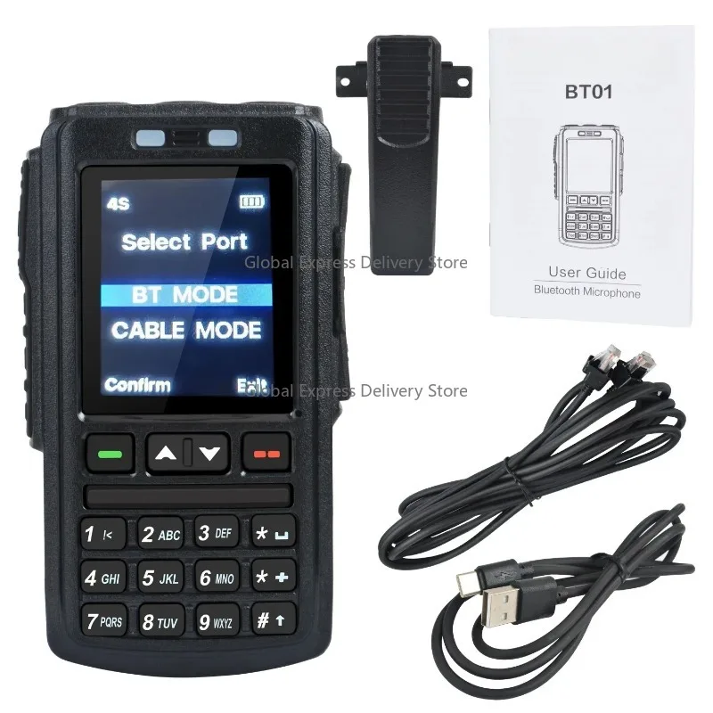 Für professionelle Kommunikation: AT-D578UV-Serie (III Plus/Pro/III Pro) mit BT01 Bluetooth-Mikrofon Image