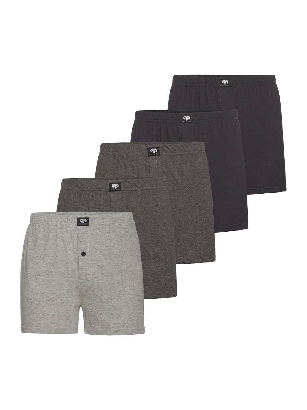 Ceceba Boxershort Herren grau, 6 Image