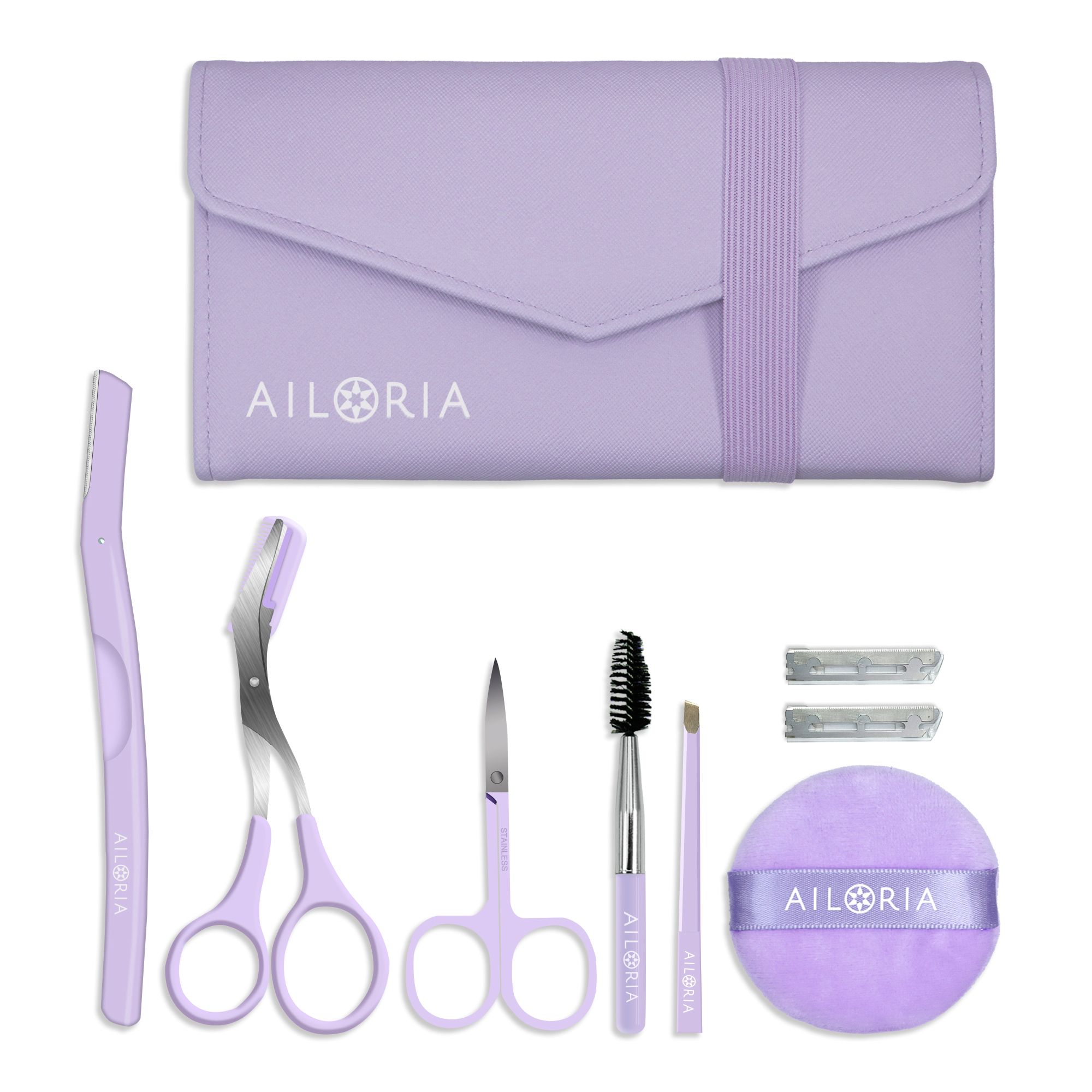 AILORIA VISAGIQUE Set per la cura delle sopracciglia e del viso 1 St