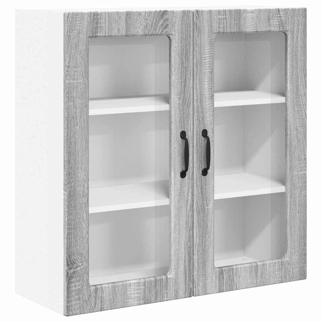 vidaXL Küchenwandschrank Graues Sonoma 80 x 31 x 80 cm Holzwerkstoff Image