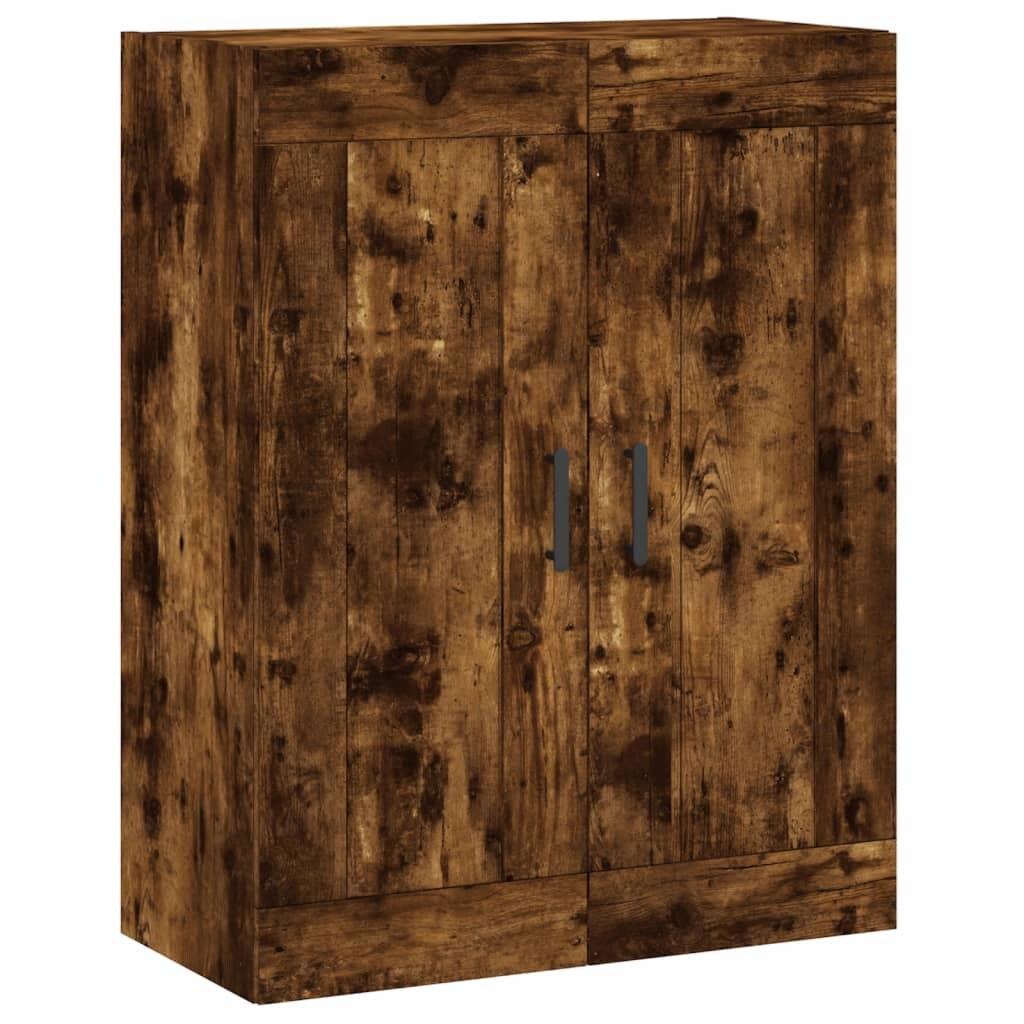 vidaXL Wandschrank Räuchereiche 69,5x34x90 cm Holzwerkstoff Image
