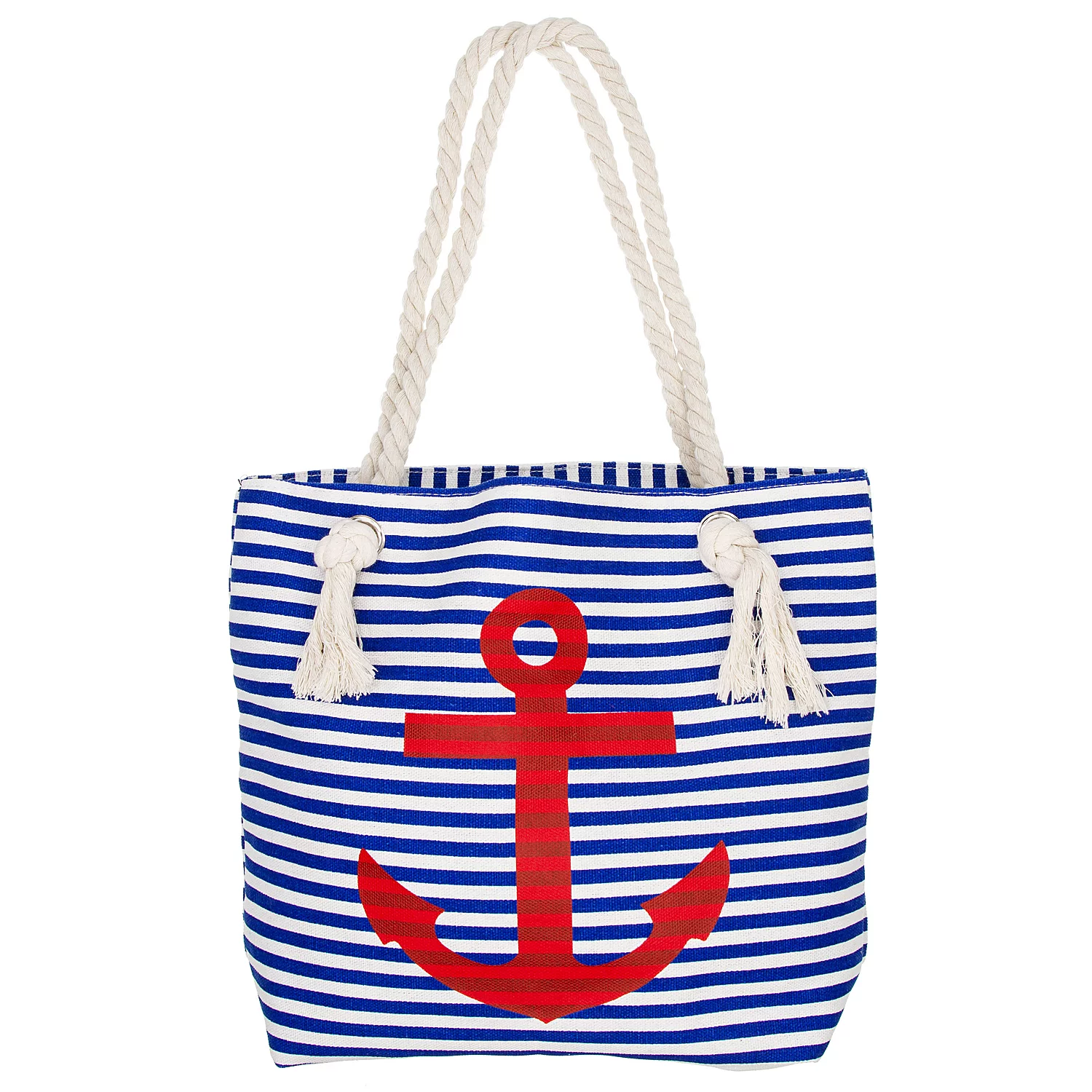 Sac "ancre", bleu/blanc