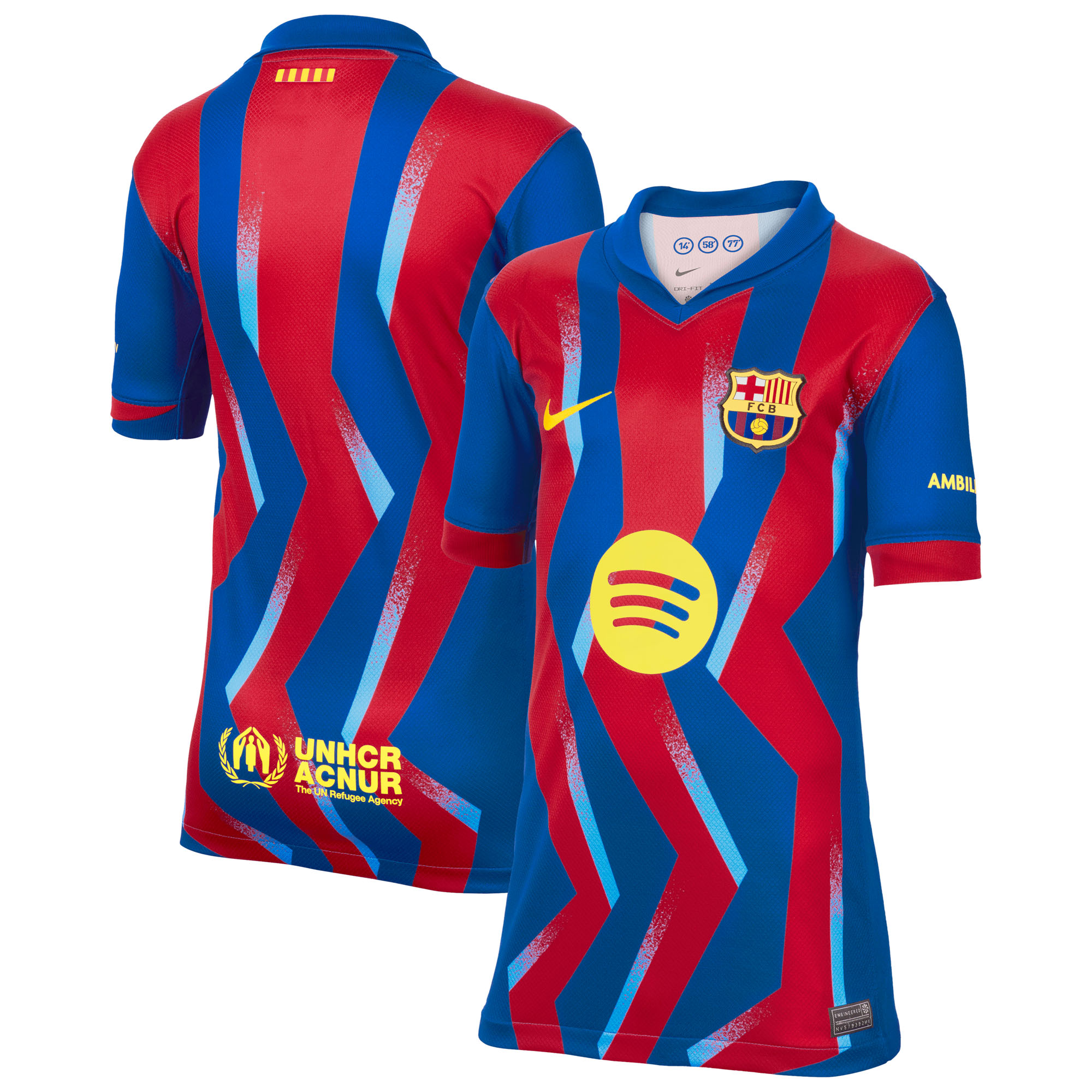 "Barcelona Nike Viertes Trikot 2025-26 – Kinder"