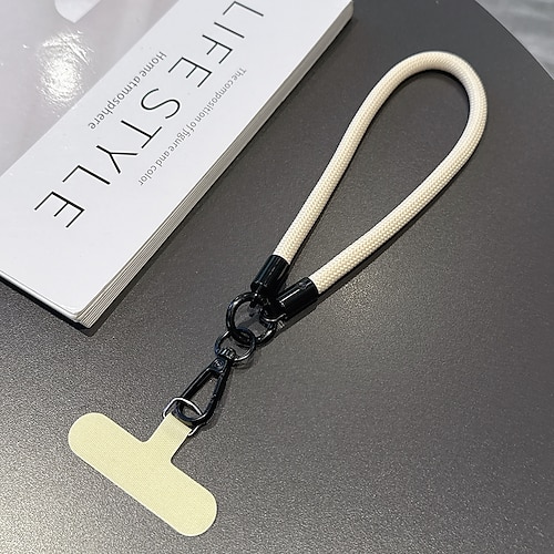 Handy Hülle Handyhüllen Für Kordeln Universal Mit Handgelenkschlaufe Geometrisches Muster Polyester Image