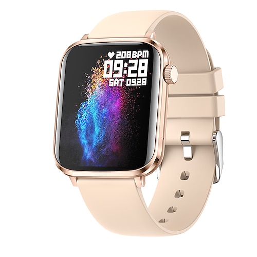 Neue 1,85 Zoll AMOLED Bluetooth-Anruf Smartwatch Damen Individuelle Zifferblattuhren Herren Sport Fitness Tracker Herzfrequenz Smartwatch Valentinstagsgeschenk Image