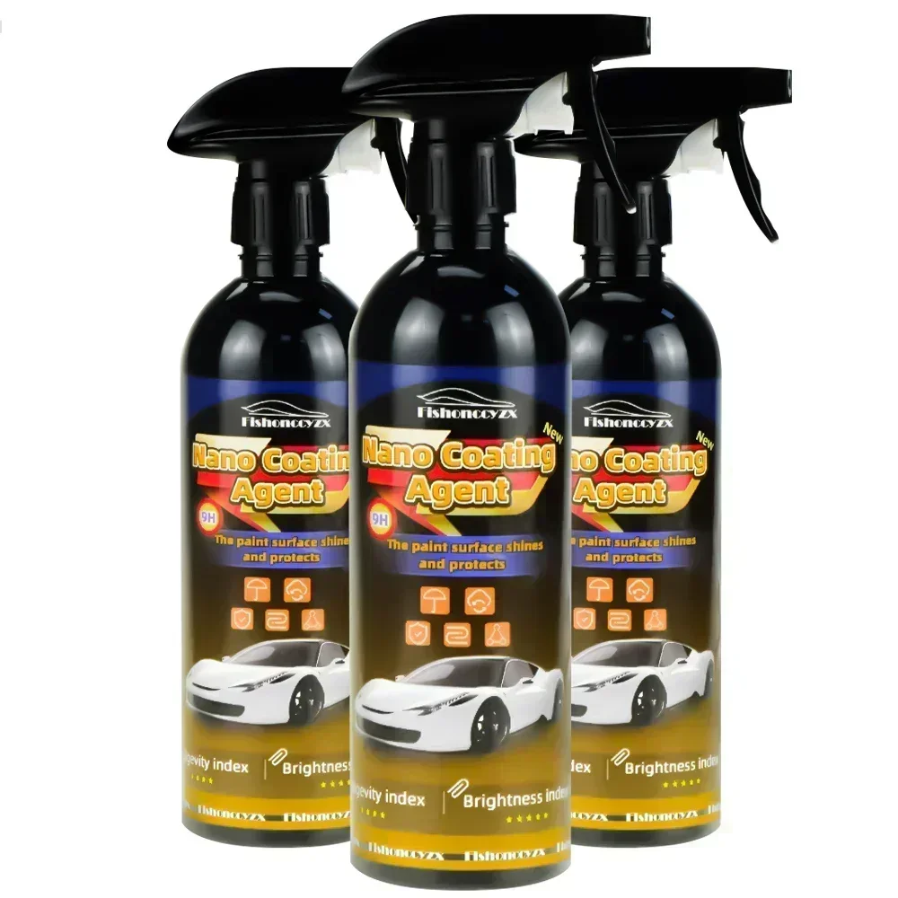 Keramik für Autos Beschichtung 1500ml 9h Nano Flüssig glas plattiert Kristall hydrophobe wasserdichte Polier farbe Härte Auto politur Image