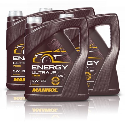 Mannol 4x 5 L Energy Ultra JP 5W-20 [Hersteller-Nr. MN7906-5]