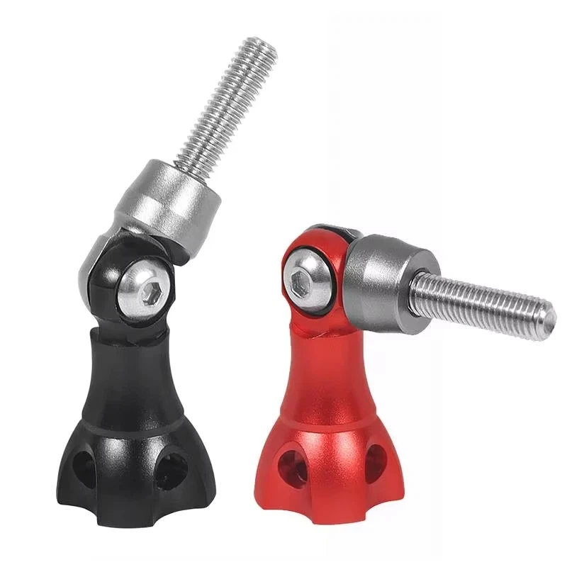Faltbare M5 Rändelgriffschraube, Aluminiumknopf, Edelstahlschraube für GoPro OSMO 360 Insta360 Action Monopod, Stativbefestigungshalterung Image