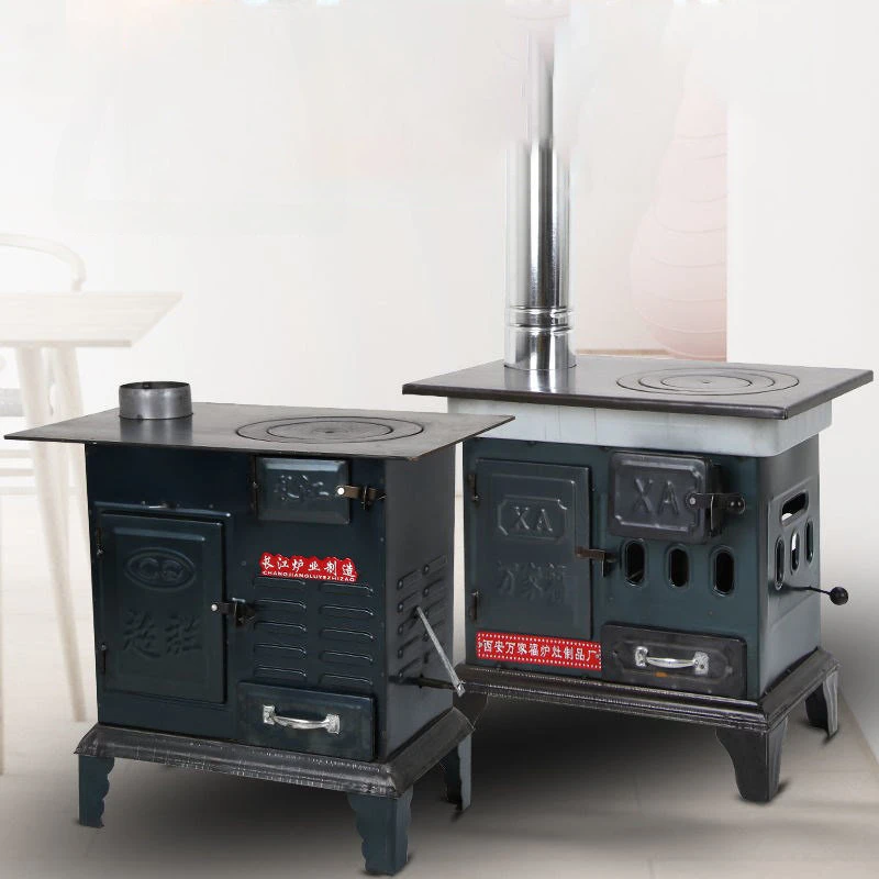 Brennholz-Heizofen für den Innenbereich, Terrassenheizungen für den Außenbereich, Brennholz und Kohle, Mehrzweck-Bratofen, Multifunktions-Ofenofen Image