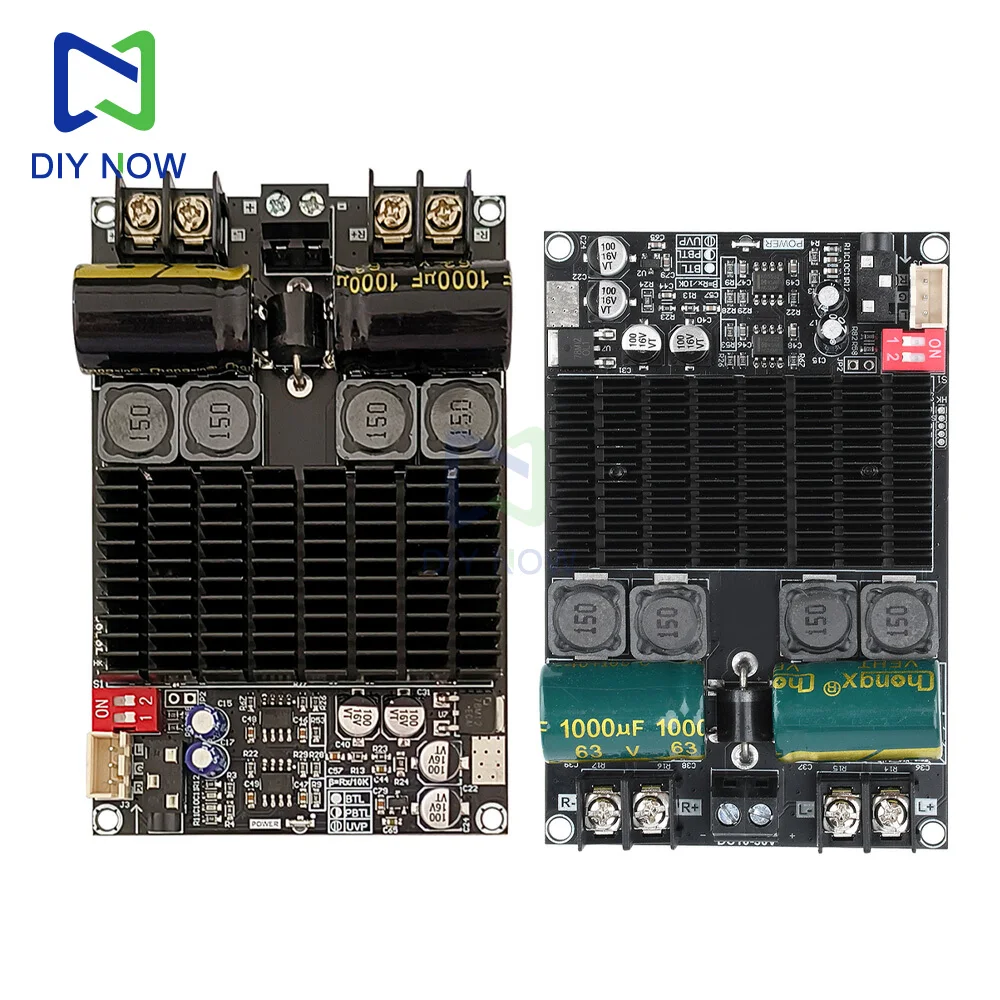 ZK-2001 Pure Post-Stage-Leistungsverstärkerplatine, Zweikanal, 100 W + 100 W/verbrennter Mono-Leistungsverstärker-Chip, TPA3221, DC 10–30 V Image