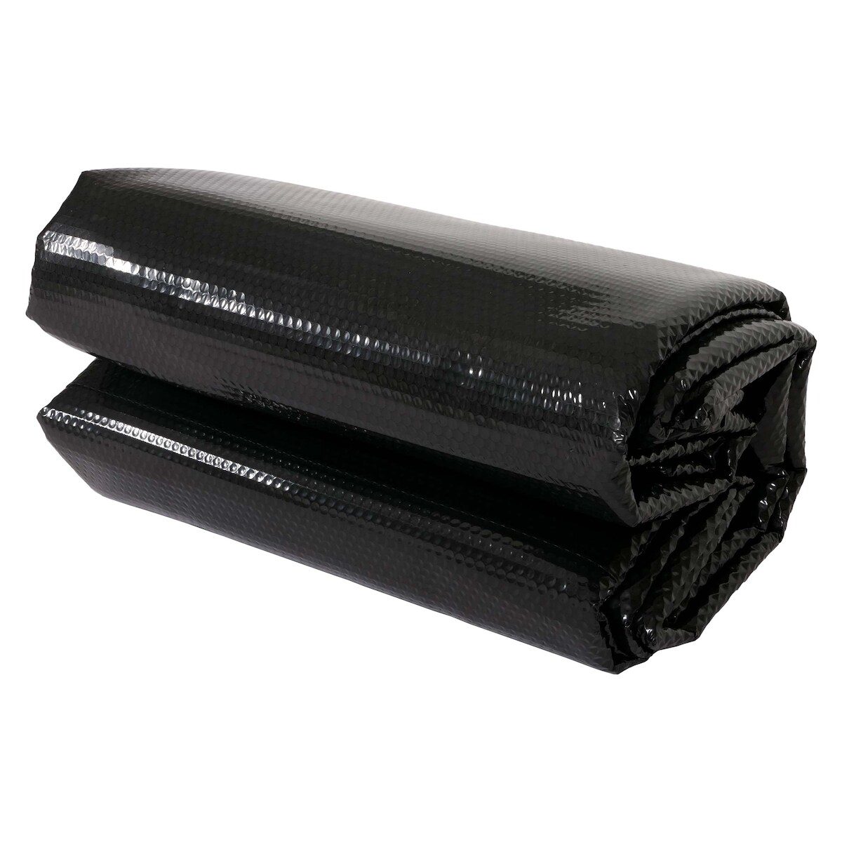 PROREGAL Pool-Abdeckung | HxBxT 0,04x366x366cm | rund 3,66m schwarz | Stärke: 400 µm | Wärmeplane Abdeckplane Solarplane Solarabdeckung Image