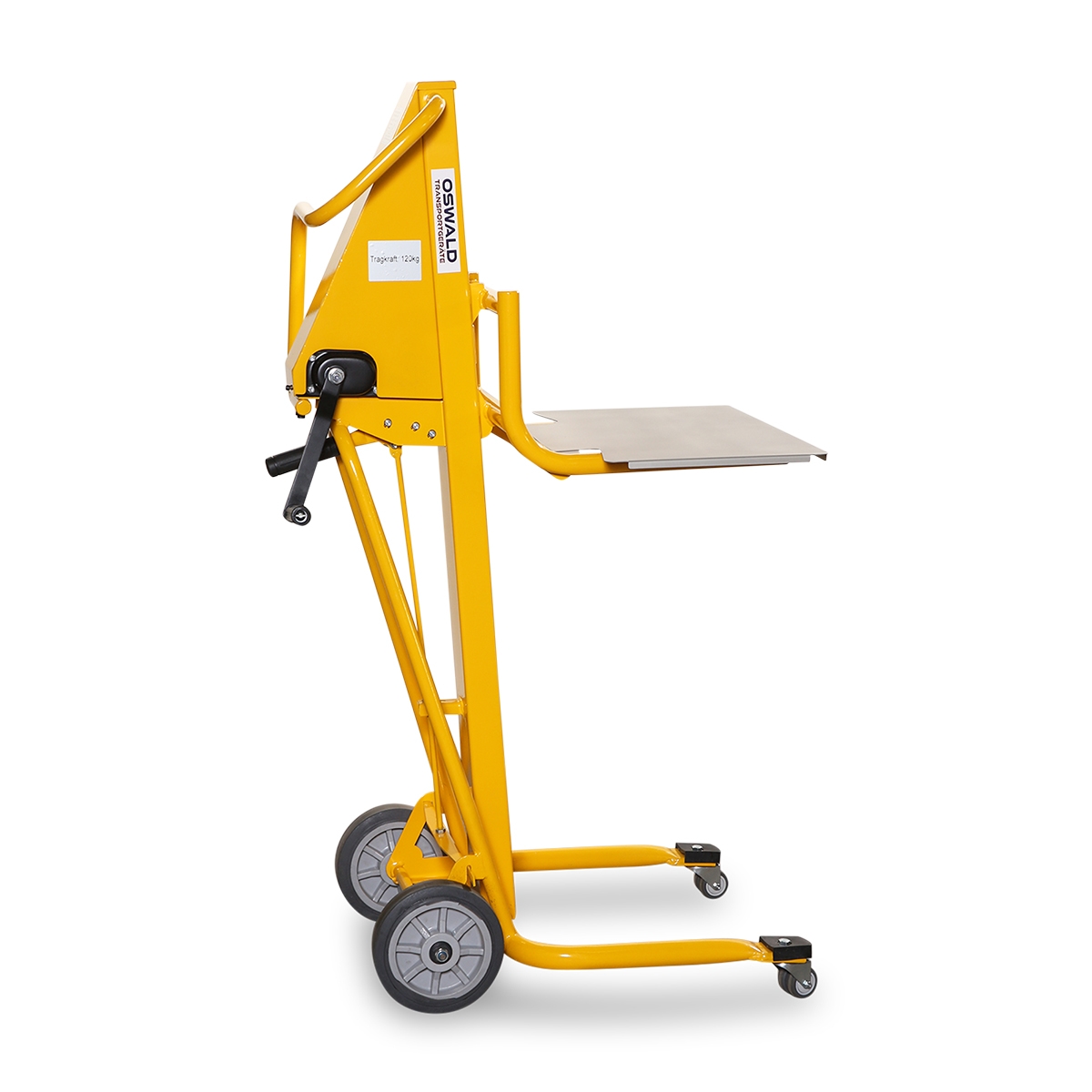 Oswald Transportgeräte Minilift OSWALD MHL120 Stapler mit Seilwinde 120 kg Tragkraft, 1085 mm Hubhöhe Image