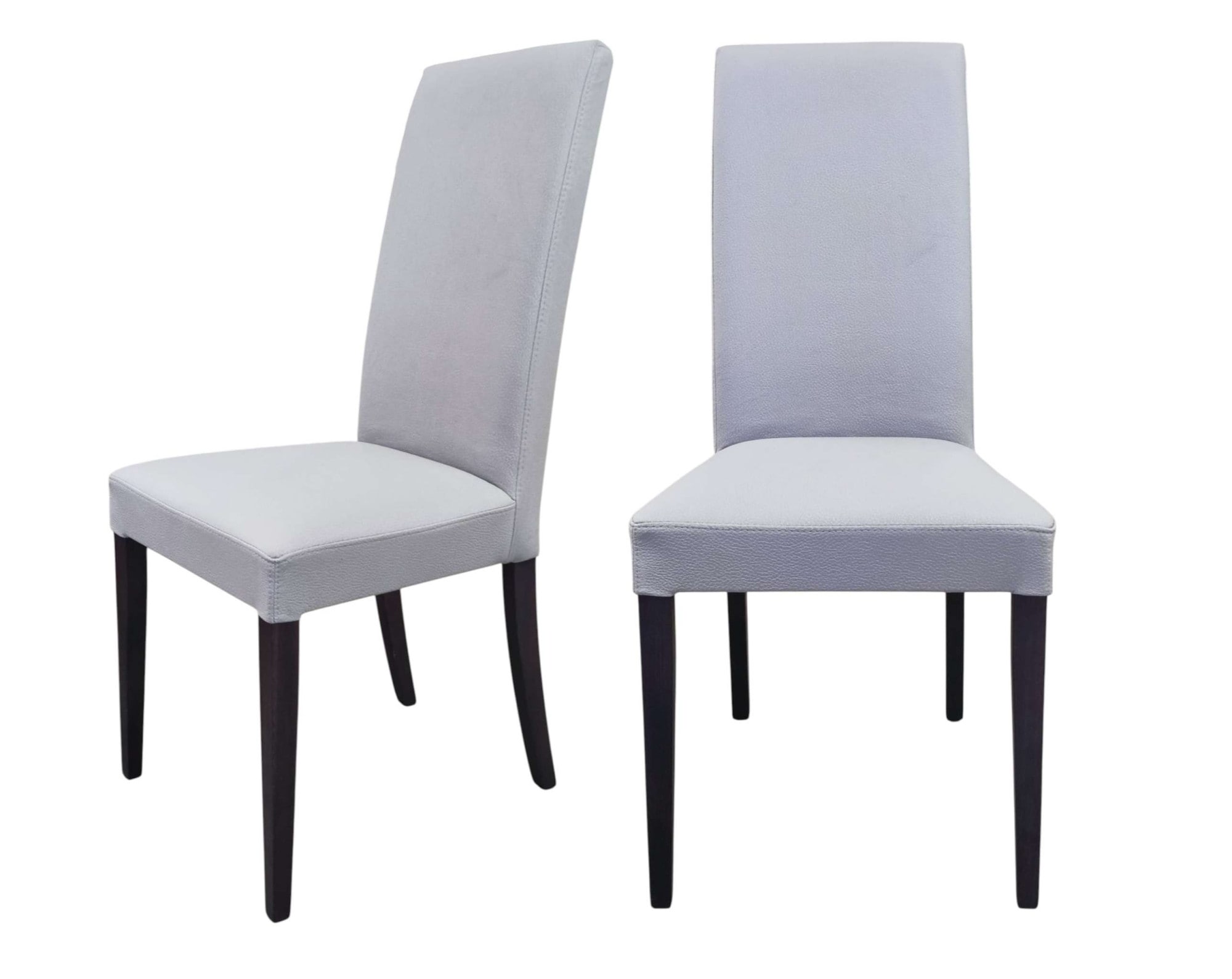 Polsterstuhl HOME AFFAIRE "Java Polsterstuhl, Küchenstuhl, 4-Fußstuhl", grau, wenge, B:47cm H:93cm T:57cm, Massivholz, Polyester, Stühle, Polsterstuhl, Bequem und stilvoll. Gepolstert. Hohe Lehne. Massivholz-Beine.