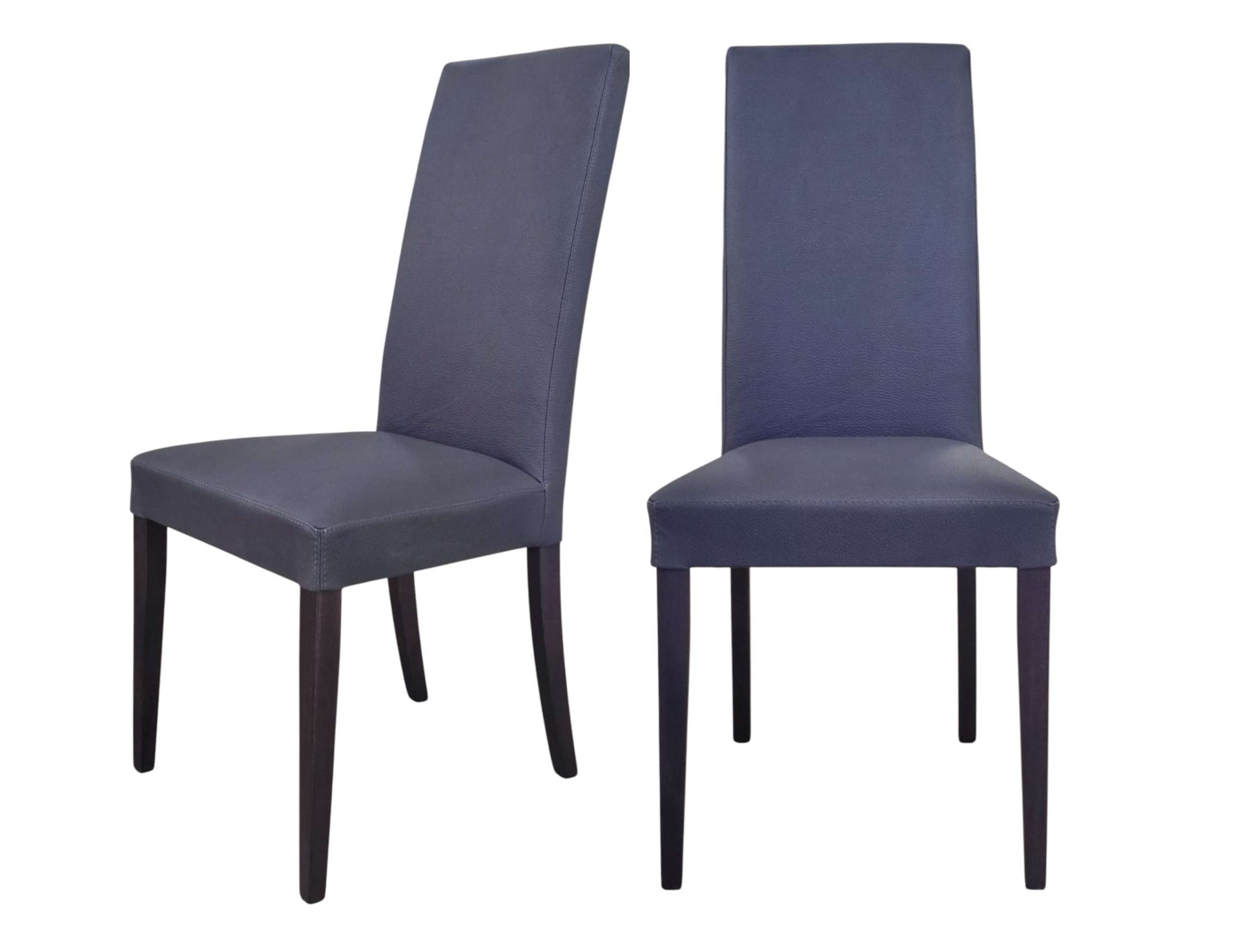 Polsterstuhl HOME AFFAIRE "Java Polsterstuhl, Küchenstuhl, 4-Fußstuhl", anthrazit, wenge, B:47cm H:93cm T:57cm, Massivholz, Polyester, Stühle, Polsterstuhl, Bequem und stilvoll. Gepolstert. Hohe Lehne. Massivholz-Beine.