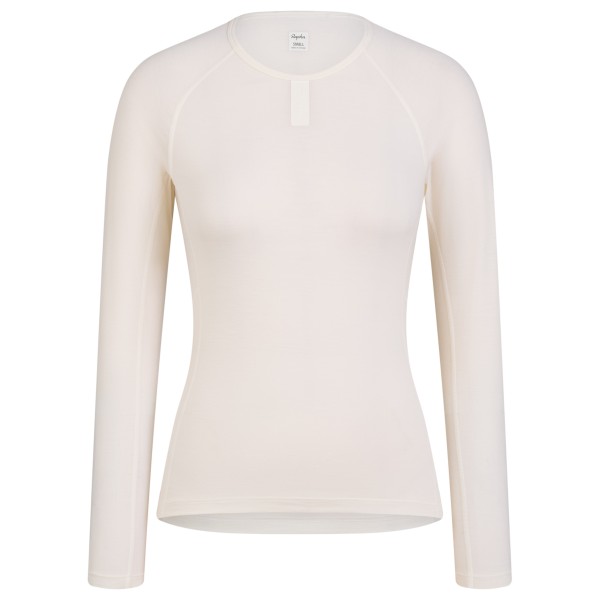 Rapha - Women's Merino Base Layer Long Sleeve - Merinounterwäsche Gr S weiß