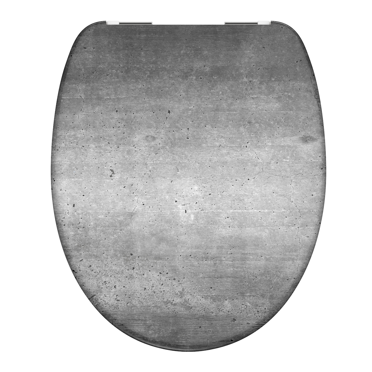 Schütte Duroplast WC Sitz Industrial Grey, Deckel mit Absenkautomatik,Toilettensitz, Motiv, Klobrille mit porenglatte Oberfläche Image
