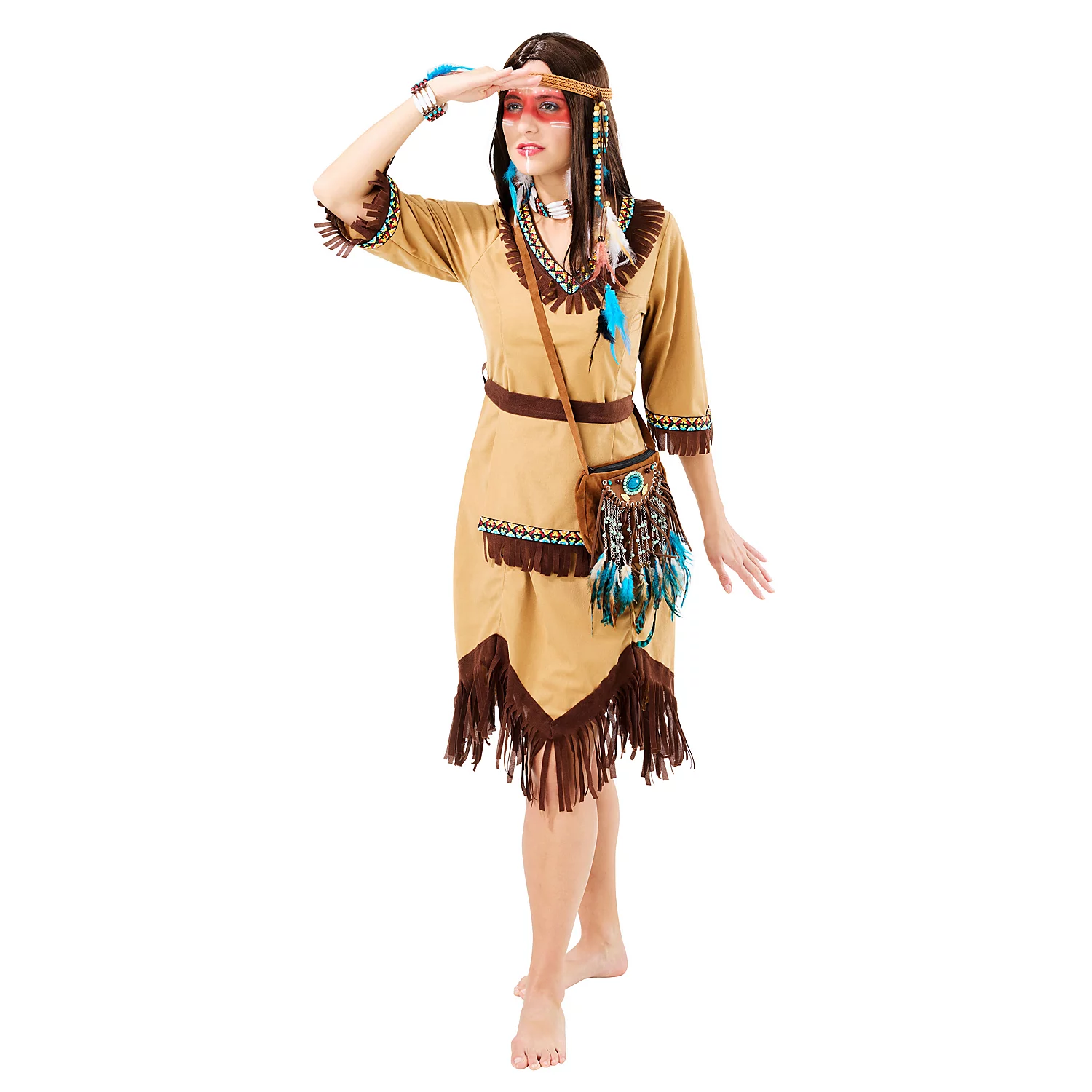 Déguisement western "Avani" pour femme, marron