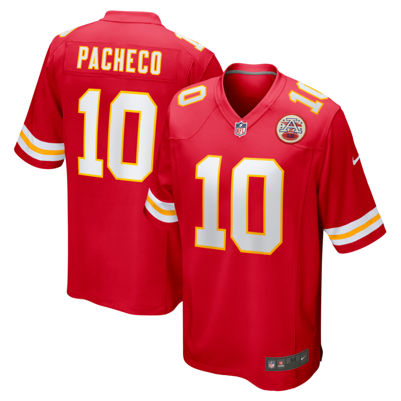 Kansas City Chiefs Nike Game Heimtrikot - Rot - Isiah Pacheco - Herren Image
