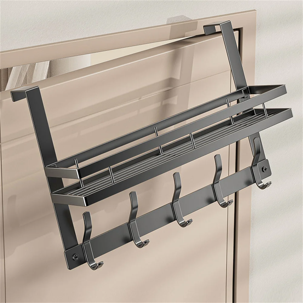 1pc poinçonnage gratuit porte-serviettes salle de bain porte-serviettes intégré cintre kit toilette salle de bain support salle de bain support