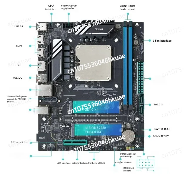 Fabrik viel Lagerbestand! 13. Generation Q1HY Hauptplatine CPU-Set i9 13900 Desktop-Computer DIY Game Office DDR5/Q1J0/i5/i7/i9