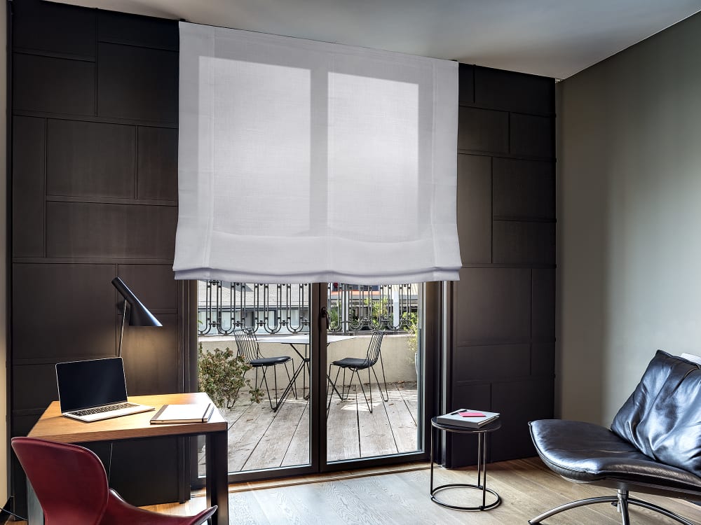 Store bateau écru 120 x 175 cm