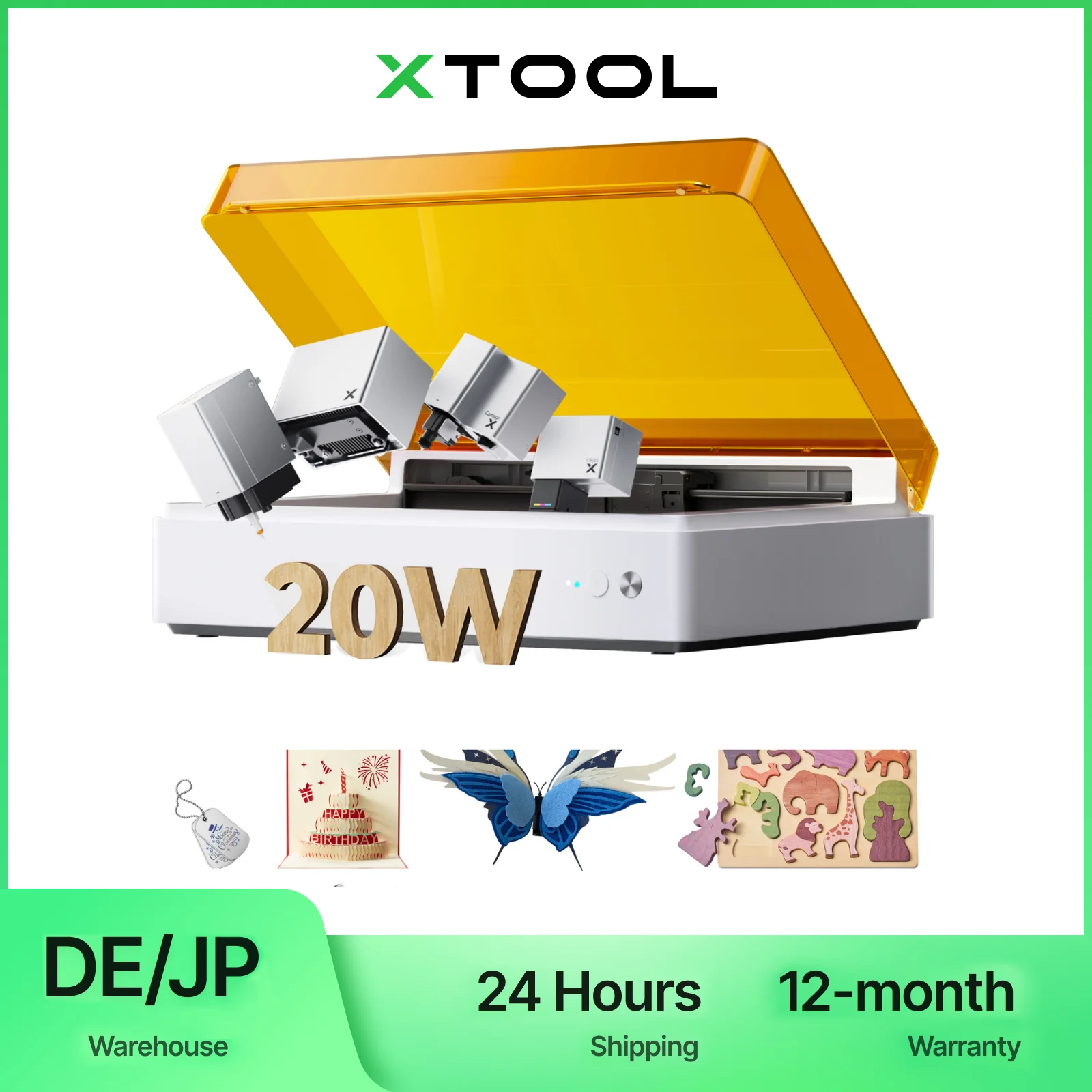 xTool M1 Ultra: Die weltweit erste 4-in-1-Bastelmaschine 20 W Image