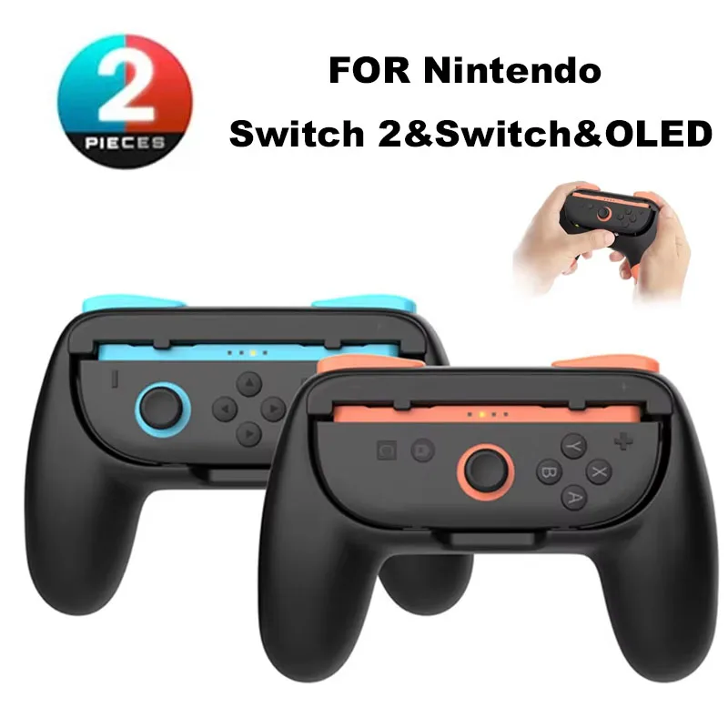 Handgriffe Shell für Nintendo Switch 2 Joy-Con Controller Joypad Gamepad Ständer Halter Halterung Kit für NS Switch/OLED Zubehör Image