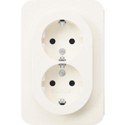 Berker Doppelsteckdose SCHUKO 47592089 Image
