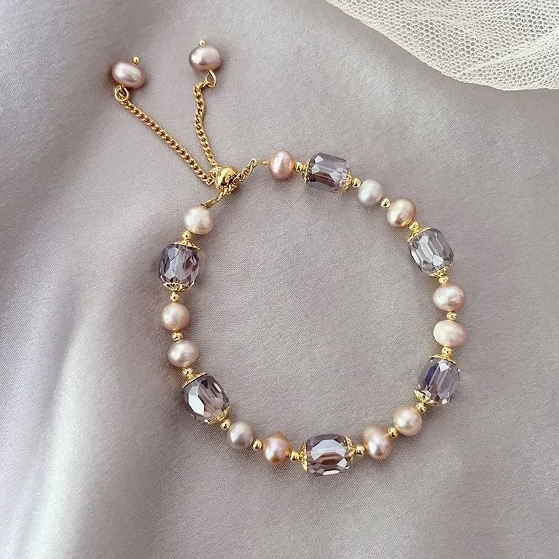 Natural Freshwater Pearl Bracelet For Women style 6