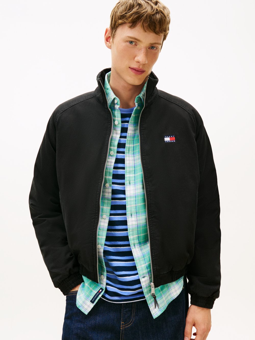 Tommy Jeans Bomberjacke Herren schwarz, XL Image